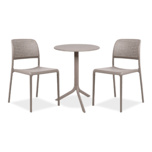 BORA BISTROT/STEP 2+1 ZESTAW TORTORA