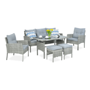 CORTINA ZESTAW DOLPHIN GREY