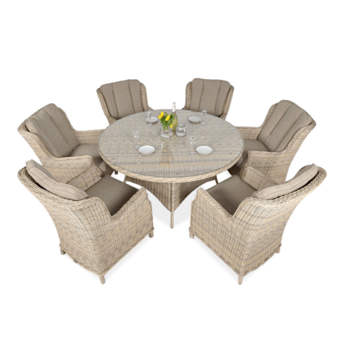 RAVENA 6+1 ZESTAW BEIGE