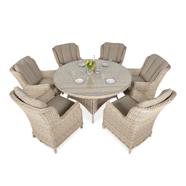 RAVENA 6+1 ZESTAW BEIGE