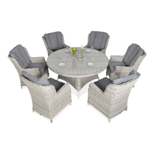 RAVENA 6+1 ZESTAW WHITE GREY