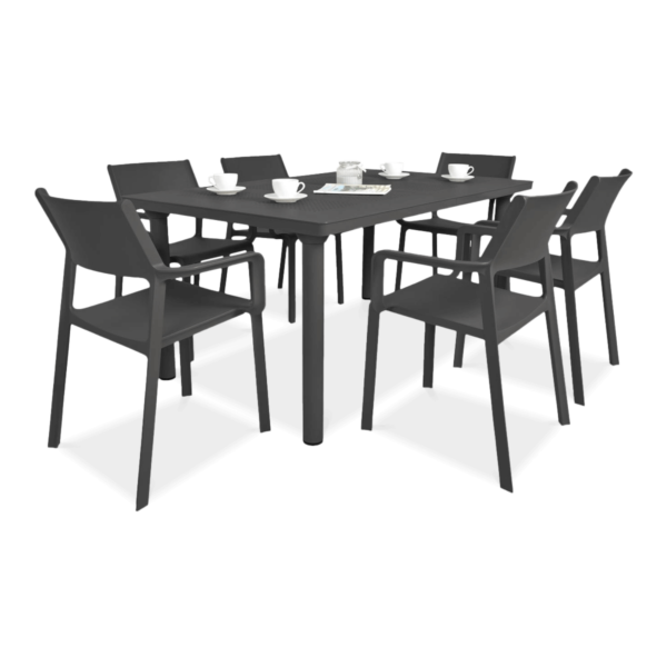 TRILL/LIBECCIO 6+1 ZESTAW ANTRACITE