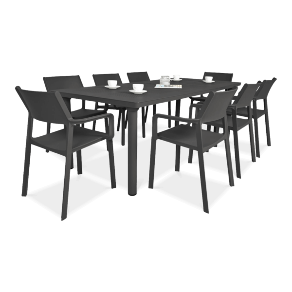 TRILL/LIBECCIO 8+1 ZESTAW ANTRACITE