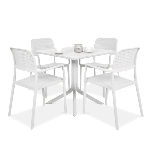 BORA/CLIP 80 4+1 ZESTAW BIANCO