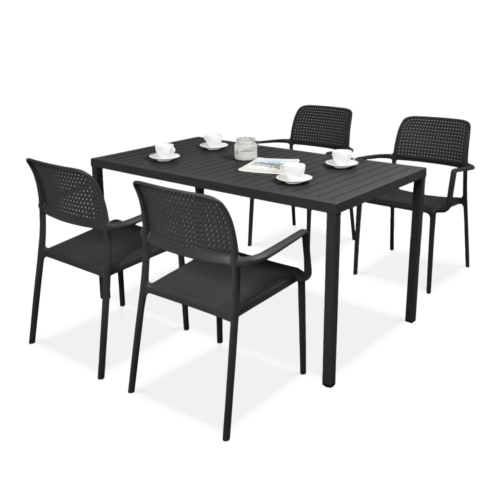 BORA/CUBE 140 4+1 ZESTAW ANTRACITE