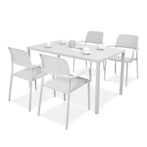 BORA/CUBE 140 4+1 ZESTAW BIANCO