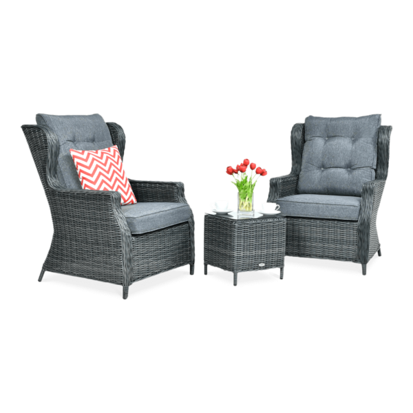 TRIVENTO DUO ZESTAW DARK GREY