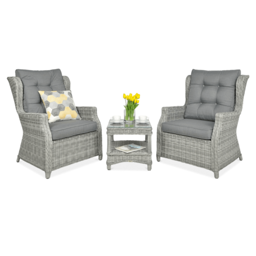 TRIVENTO DUO ZESTAW STONE GREY