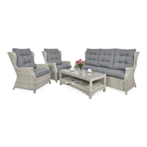 TRIVENTO III ZESTAW WHITE GREY