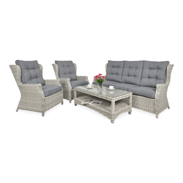 TRIVENTO III ZESTAW WHITE GREY