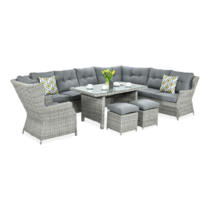 TRIVENTO DINING NAROŻNIK STONE GREY