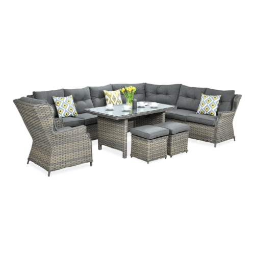 TRIVENTO DINING NAROŻNIK MELANGE