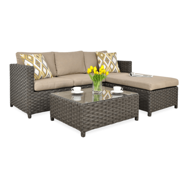 MARCO CAFFE NAROŻNIK BROWN