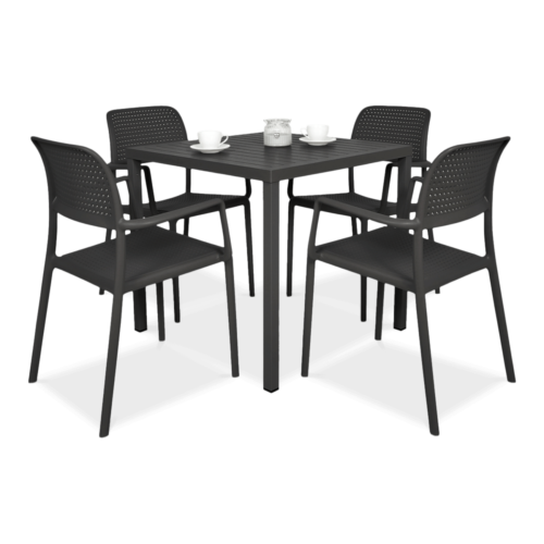 BORA/CUBE 80 4+1 ZESTAW ANTRACITE