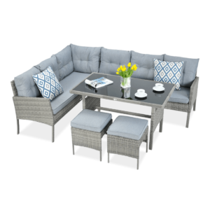 CORTINA NAROŻNIK DOLPHIN GREY