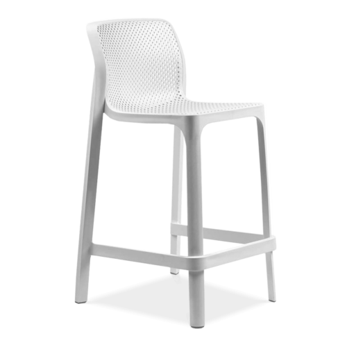 NET STOOL MINI HOKER BIANCO