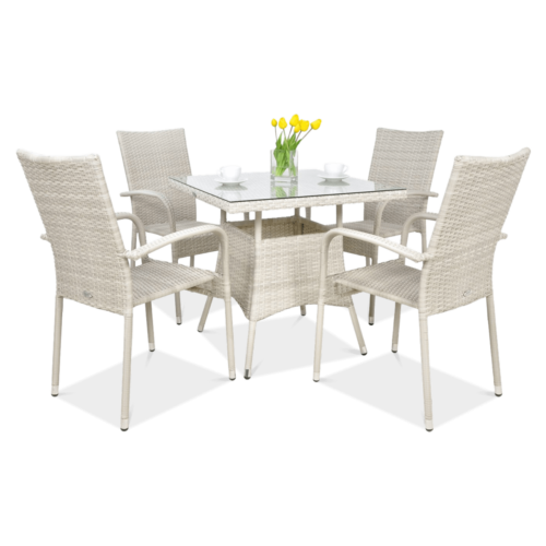 FIESTA/LUGO 4+1 ZESTAW WHITE