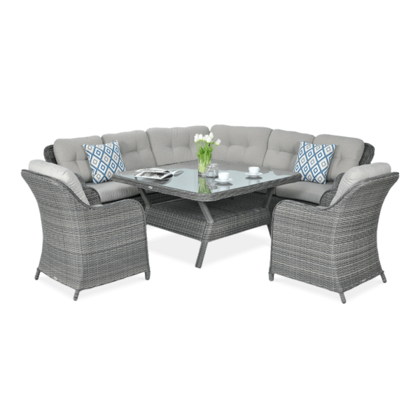 SAVONA NAROŻNIK DARK GREY