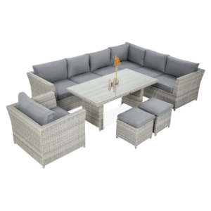 MONIZ DINING PLUS NAROŻNIK STONE GREY