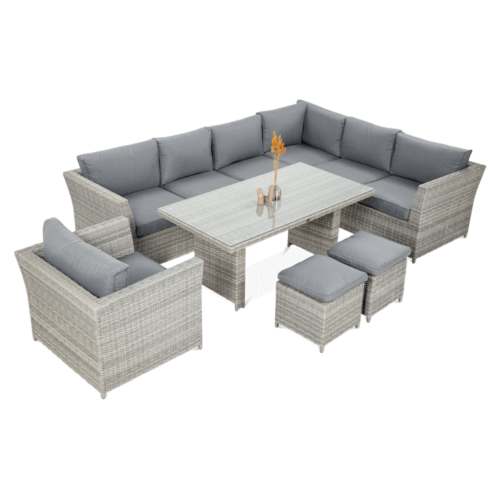 MONIZ DINING PLUS NAROŻNIK STONE GREY