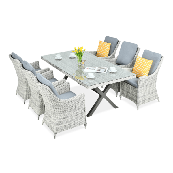 NAPOLI 6/200 ZESTAW WHITE GREY