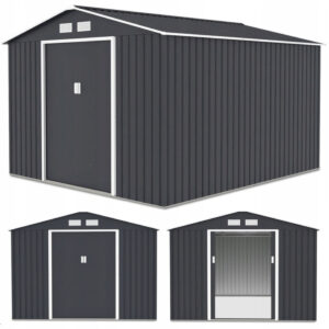 HUDSON 9x6 DOMEK METALOWY COLD GREY