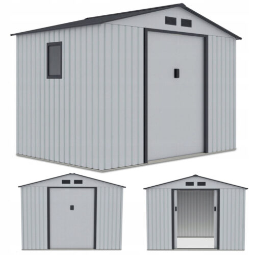 HUDSON 9x6 DOMEK METALOWY LIGHT GREY