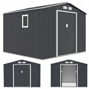 HUDSON 9x8 DOMEK METALOWY COLD GREY