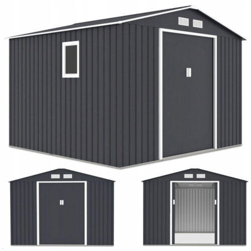 HUDSON 9x8 DOMEK METALOWY COLD GREY