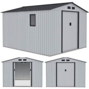 HUDSON 9x10 DOMEK METALOWY LIGHT GREY