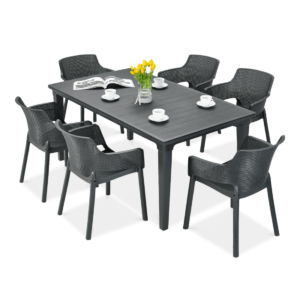 ELISA/FUTURA 6+1 ZESTAW GRAPHITE