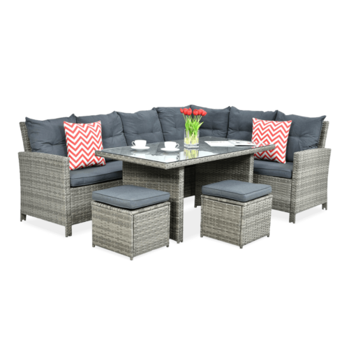 IBIZA NAROŻNIK GREY