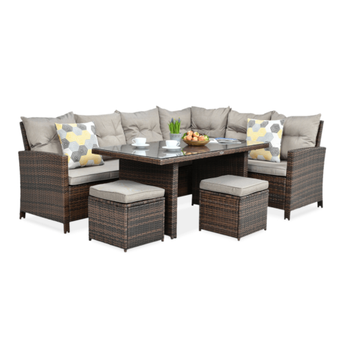 IBIZA NAROŻNIK BROWN