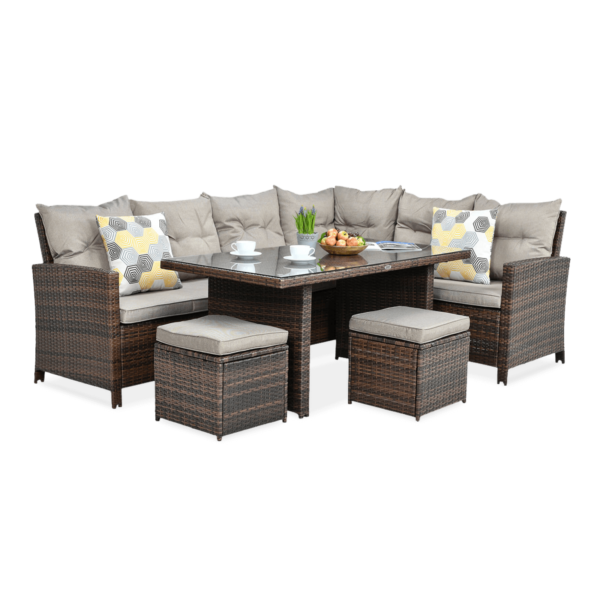 IBIZA NAROŻNIK BROWN