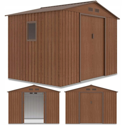 HUDSON 9x6 DOMEK METALOWY WALNUT