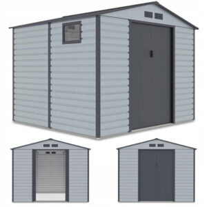 MONTREAL 9x8 DOMEK METALOWY LIGHT GREY