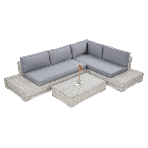 VERONA BASIC NAROŻNIK WHITE GREY