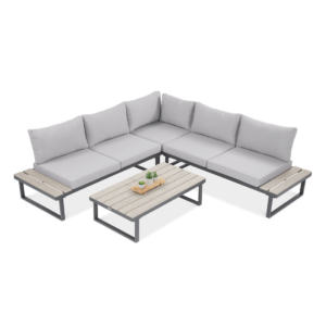 EMERSON NAROŻNIK LIGHT GREY