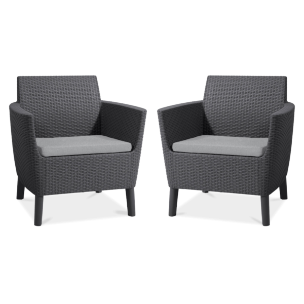 SALEMO DUO ZESTAW GRAPHITE