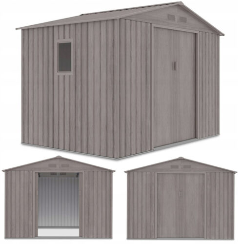 HUDSON 9x6 DOMEK METALOWY LIGHT WOOD