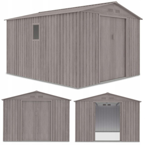 HUDSON 9x10 DOMEK METALOWY LIGHT WOOD