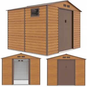 MONTREAL 9x8 DOMEK METALOWY OAK/BROWN