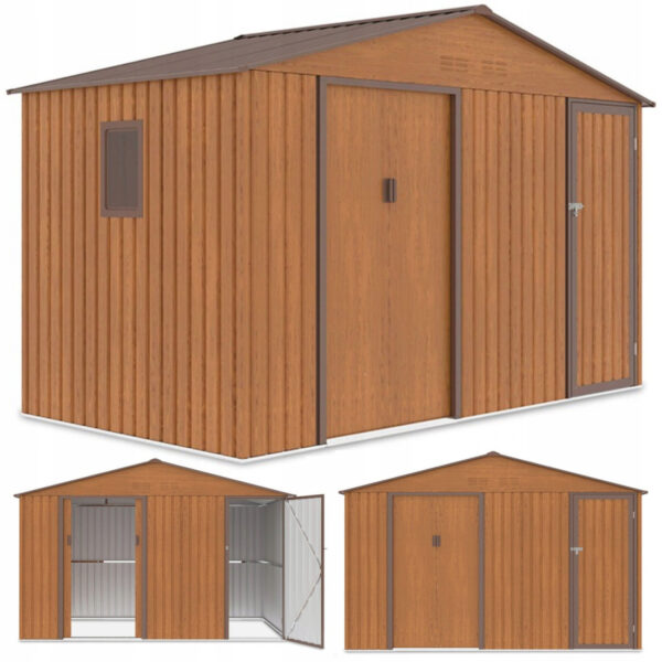 FALCON 11x6 DOMEK METALOWY OAK