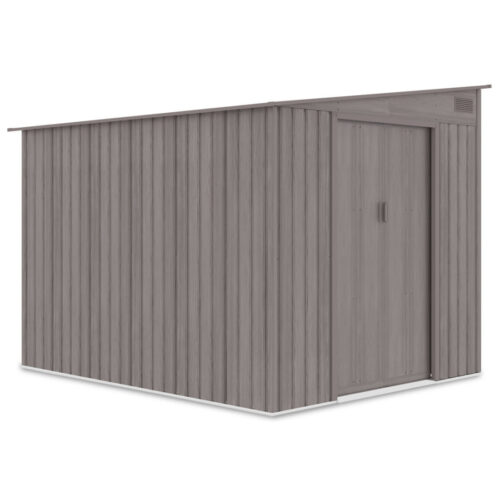 Domek metalowy ogrodowy Hardmaister Jasper 214 × 257 cm Light Wood