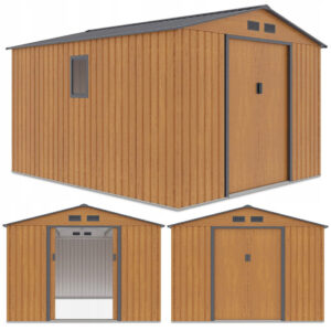 HUDSON 9x10 DOMEK METALOWY OAK/GREY