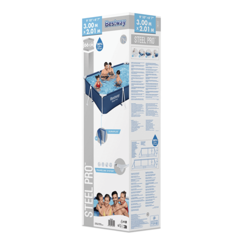 BASEN STELAŻOWY STEEL PRO 3.00x2.01x0.61M BESTWAY 56404