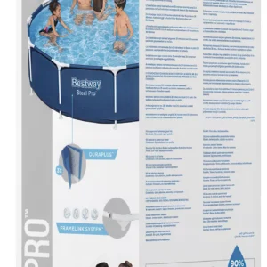 004279_2_f3ca Basen stelażowy Bestway Steel Pro 366 × 76 cm okrągły
