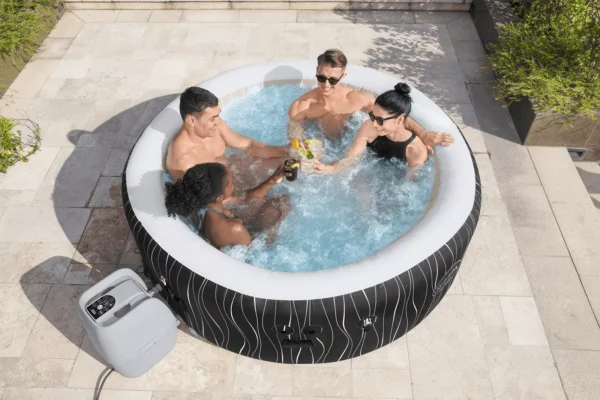 004342_2_1651 Jacuzzi ogrodowe Bestway Hollywood AirJet LED 4–6 osób 196 × 66 cm