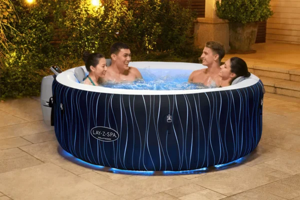 004342_4_a359 Jacuzzi ogrodowe Bestway Hollywood AirJet LED 4–6 osób 196 × 66 cm