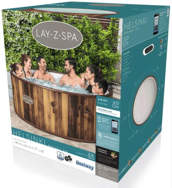 004356_2_d502 Jacuzzi ogrodowe Bestway Helsinki AirJet 5–7 osób 180 × 66 cm